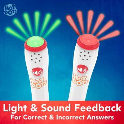 Educational Insights Hot Dots Let's Learn Kindergarten Reading Workbook With Interactive Hot Dots Audio Pen, Ages 5-6 2 Educational Insights Hot Dots Let's Learn Kindergarten Reading Workbook With Interactive Hot Dots Audio Pen, Ages 5-6 - Image 2