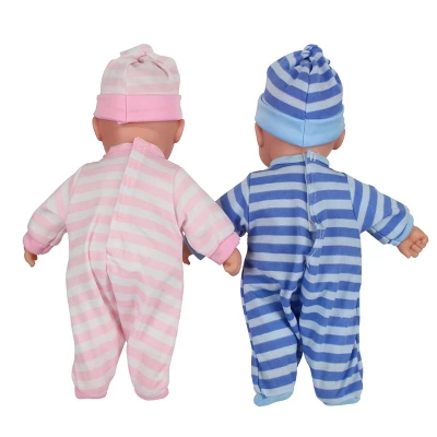 Insten Twin Baby Dolls Boy & Girl For Pretend Play 3 Insten Twin Baby Dolls Boy & Girl For Pretend Play - Image 3