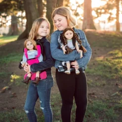 The Queen;'sTreasures 18" Doll Carrier And Sleeping Bag, Black & White -FUNKO Shop GUEST e5a7c918 ec34 407c a976 a5fe2d3dbb39