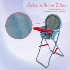 The New York Doll Collection 18 Inch Doll High Chair -FUNKO Shop GUEST e6a0b55d a4c0 46e8 a26a 4d4a77d47d57