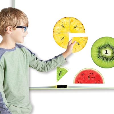 Learning Resources Magnetic Fruit Fractions - 24 Pieces, Ages 6+ Math Games For Kids 3 Learning Resources Magnetic Fruit Fractions - 24 Pieces, Ages 6+ Math Games For Kids - Image 3