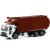 2019 Mack LR Refuse Garbage Truck White And Burgundy "S.D. Trucks" Series 10 1/64 Diecast Model By Greenlight