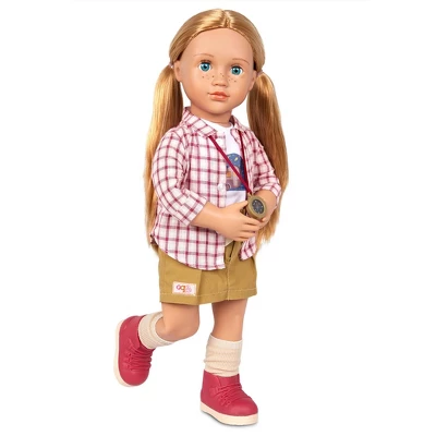 Our Generation Shannon Posable 18" Camping Doll & Storybook 4 Our Generation Shannon Posable 18" Camping Doll & Storybook - Image 4