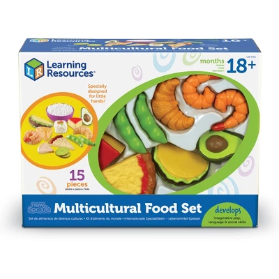 Learning Resources New Sprouts Multicultural Food Set, 15 Pieces, Ages 18 Mos+ 2 Learning Resources New Sprouts Multicultural Food Set, 15 Pieces, Ages 18 Mos+ - Image 2