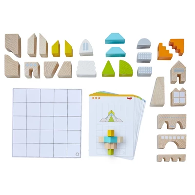 HABA Logical Master Builder Blocks - 26 Blocks (Made In Germany) 1 HABA Logical Master Builder Blocks - 26 Blocks (Made In Germany)