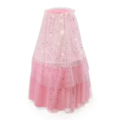 Badger Basket Sweet Dreams Round Doll Bassinet With Canopy And LED Lights - Pink/White/Stars -FUNKO Shop GUEST ec43116e 3f40 4e59 9753 e4766145a9c7