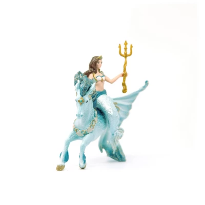 Schleich Mermaid Eyela On Underwater Horse Animal Figure 1 Schleich Mermaid Eyela On Underwater Horse Animal Figure