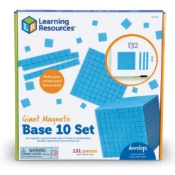 Learning Resources Giant Magnetic Base Ten Set, Ages 6+ 6 Learning Resources Giant Magnetic Base Ten Set, Ages 6+ -FUNKO Shop GUEST ed62fdf4 47ad 4859 8901 28ebb7a77844