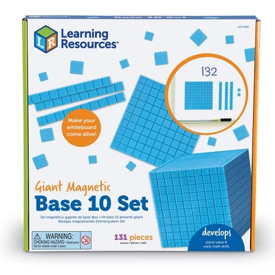 Learning Resources Giant Magnetic Base Ten Set, Ages 6+ 3 Learning Resources Giant Magnetic Base Ten Set, Ages 6+ - Image 3