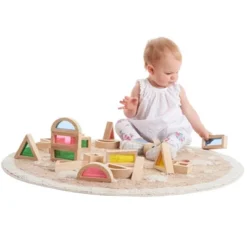 TickiT Rainbow Blocks, Set Of 24