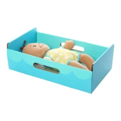 The Manhattan Toy Company Wee Baby Stella Light Brown Hair Bassinette Box -FUNKO Shop GUEST edb8f3d3 8888 48f8 b800 aaedb004c6f4