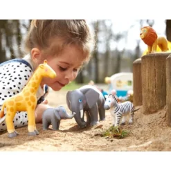 HABA Little Friends Elephant - Chunky Plastic Zoo Animal Toy Figure (4.5" Tall) -FUNKO Shop GUEST ee93aedc a69b 482e 90b8 e3e91ba9e0b6