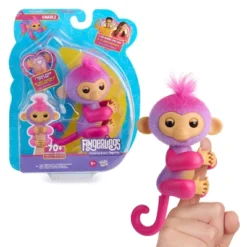 Fingerlings 2023 NEW Interactive Baby Monkey Reacts To Touch 70+ Sounds & Reactions Charlie Purple -FUNKO Shop GUEST eea02ea0 4e47 46f1 98b8 52cc2e436598