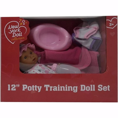 The New York Doll Collection 12 Inch Drink And Wet Potty Training Baby Doll 11 The New York Doll Collection 12 Inch Drink And Wet Potty Training Baby Doll - Image 11