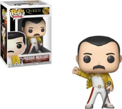 Funko Pop Rocks: Queen ! Lead Singer Freddie Mercury Wembley
