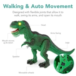 Best Choice Products Kids Remote Control Dinosaur Toy, Electronic RC T-Rex W/ Light-Up LED Eyes, Roaring Sounds - Green 8 Best Choice Products Kids Remote Control Dinosaur Toy, Electronic RC T-Rex W/ Light-Up LED Eyes, Roaring Sounds - Green -FUNKO Shop GUEST f0d46a41 aa2a 4f97 b3db 5f1252e32eb3