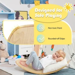 Costway Wooden Wobble Balance Board Kids Adult 15.5'' Wider Rocker Board Toy 660LBS 15 Costway Wooden Wobble Balance Board Kids Adult 15.5'' Wider Rocker Board Toy 660LBS -FUNKO Shop GUEST f2eb3123 ff36 4425 ace6 faf95710b9eb