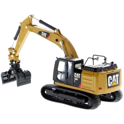 CAT Caterpillar 320F L Hydraulic Tracked Excavator With 5 Work Tools "Play & Collect!" 1/64 Diecast Model By Diecast Masters 1 CAT Caterpillar 320F L Hydraulic Tracked Excavator With 5 Work Tools "Play & Collect!" 1/64 Diecast Model By Diecast Masters