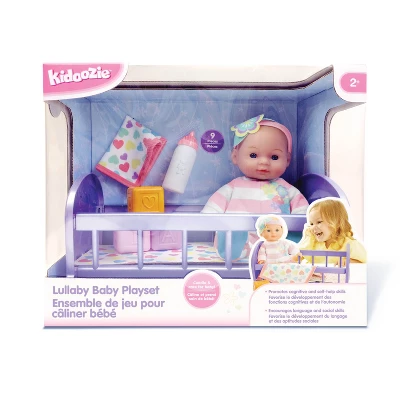 Kidoozie Lullaby Baby Playset - Soft Body Doll And Crib For Children Ages 2 And Older 4 Kidoozie Lullaby Baby Playset - Soft Body Doll And Crib For Children Ages 2 And Older - Image 4