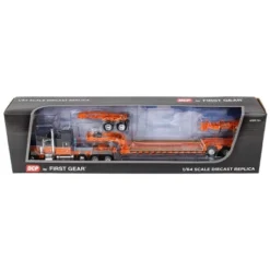First Gear DCP 1/64 Peterbilt 389 63" Flat Top Sleeper W/ Fontaine Magnitude Tri-Axle Lowboy, Jeep & Stinger 60-1608 -FUNKO Shop GUEST f6d23a29 7e8a 4f01 a98a f341eb845d81