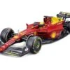 Ferrari F1-75 #16 Leclerc "Giallo Modena" 2nd Place F1 Italian GP (2022) "Formula Racing" 1/18 Diecast Model Car By Bburago