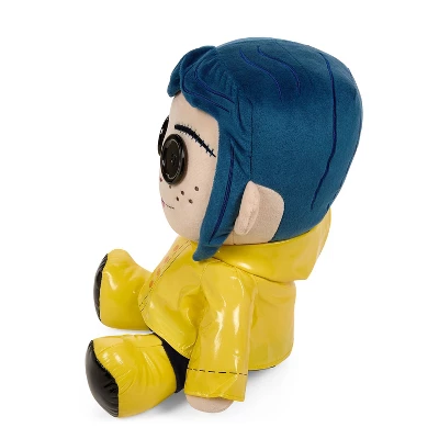NECA Coraline With Button Eyes 13" Medium Plush 2 NECA Coraline With Button Eyes 13" Medium Plush - Image 2