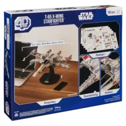 4D BUILD - Star Wars T-65 X-Wing Starfighter Model Kit Puzzle 160pc -FUNKO Shop GUEST fdd3de20 d522 48f7 ac95 36b9ed8f8921