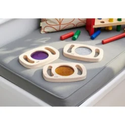 TickiT Easy Hold Glitter Panels For Sensory Play, Set Of 3