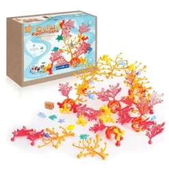 Guidecraft Coral Connection Set - 70 Pieces