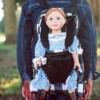 The Queen;'sTreasures 18" Doll Carrier And Sleeping Bag, Black & White