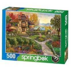 Springbok Vineyard Retreat Jigsaw Puzzle - 500pc